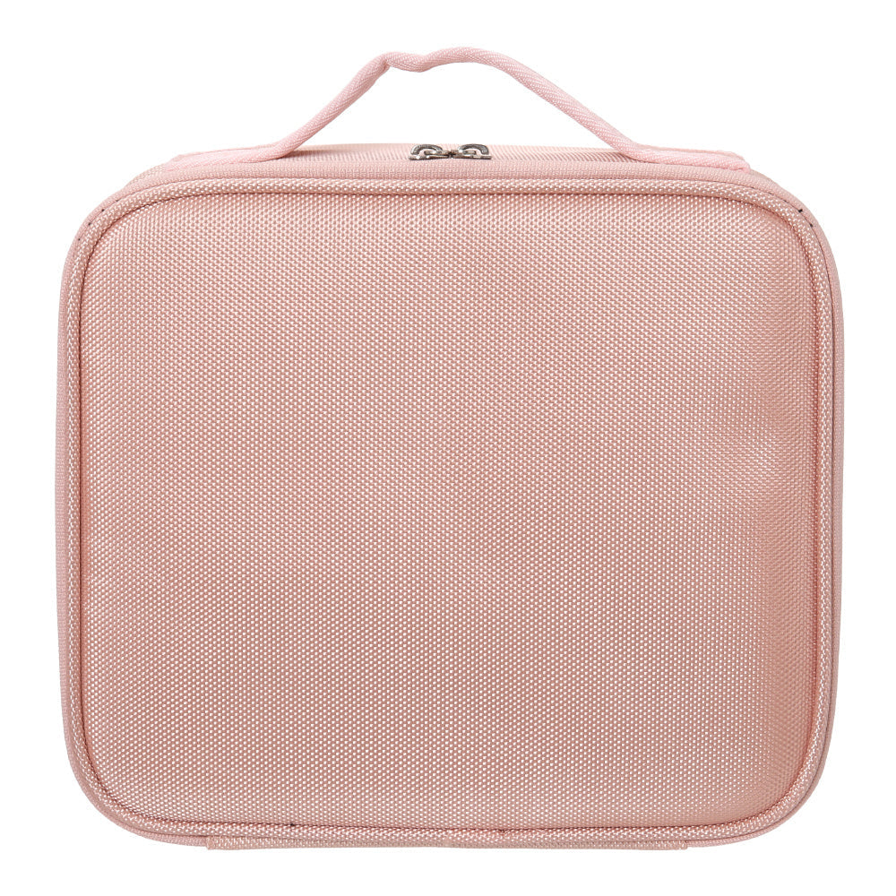 Portable Oxford Cloth Waterproof Travel Makeup Bag with Dividers