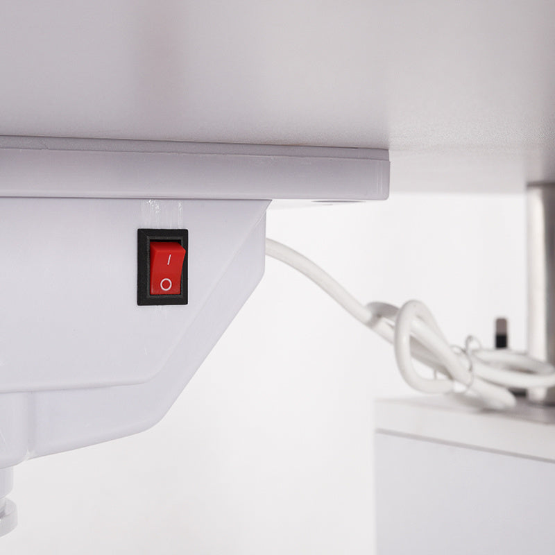 Professional Rolling Manicure Table with 3-Drawer