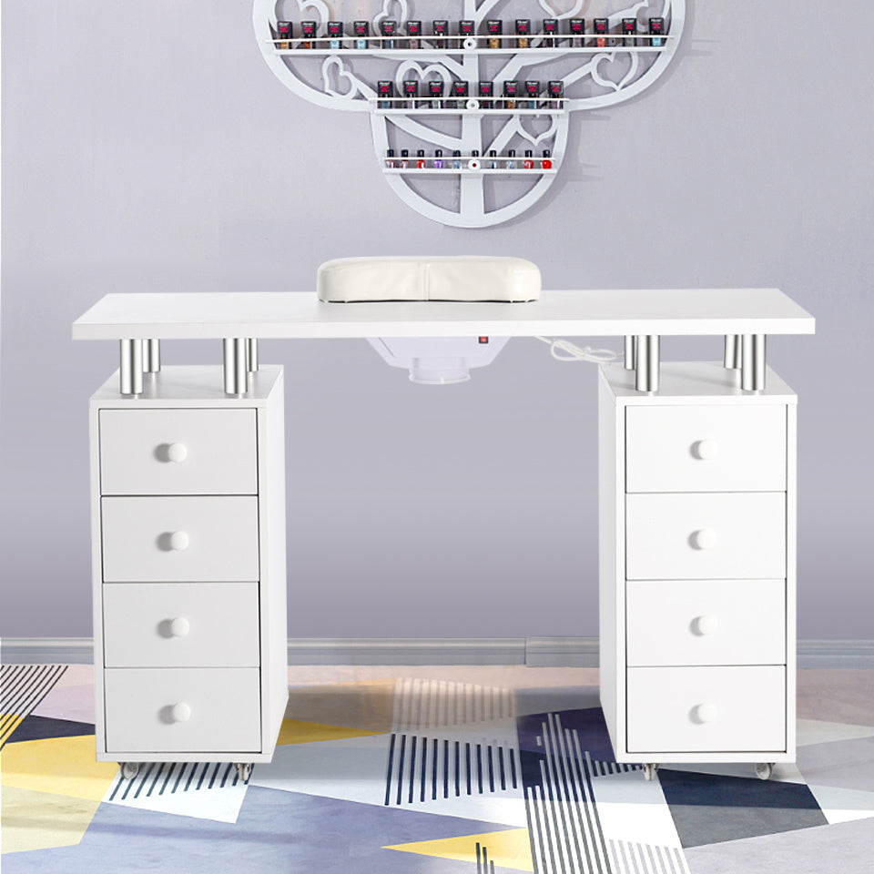 Modern Manicure Table With 8-Drawer