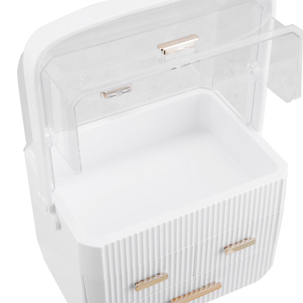 Desktop 3 Drawers Cosmetics Storage Orgaizer
