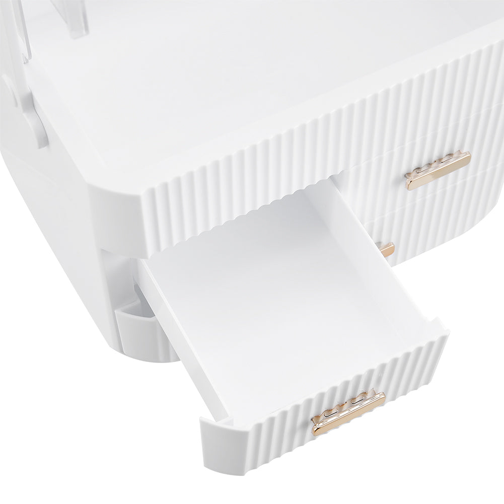 Desktop 3 Drawers Cosmetics Storage Orgaizer