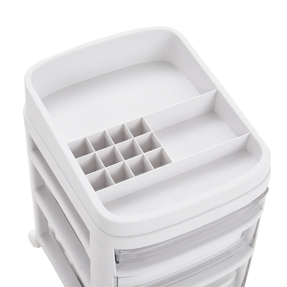 Removable Cosmetic Storage Organizer with Drawers