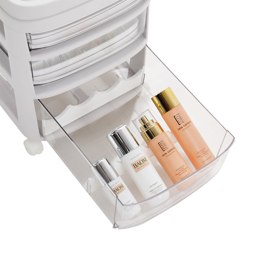 Removable Cosmetic Storage Organizer with Drawers