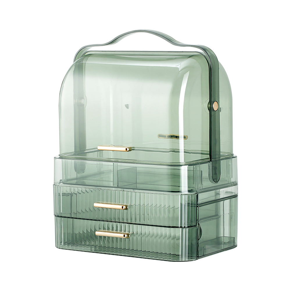 Portable Dustproof Cosmetic Lipstick Skincare Storage Organizer