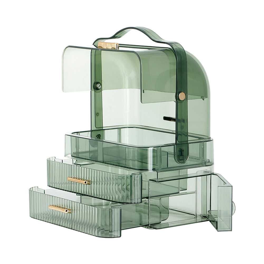 Portable Dustproof Cosmetic Lipstick Skincare Storage Organizer