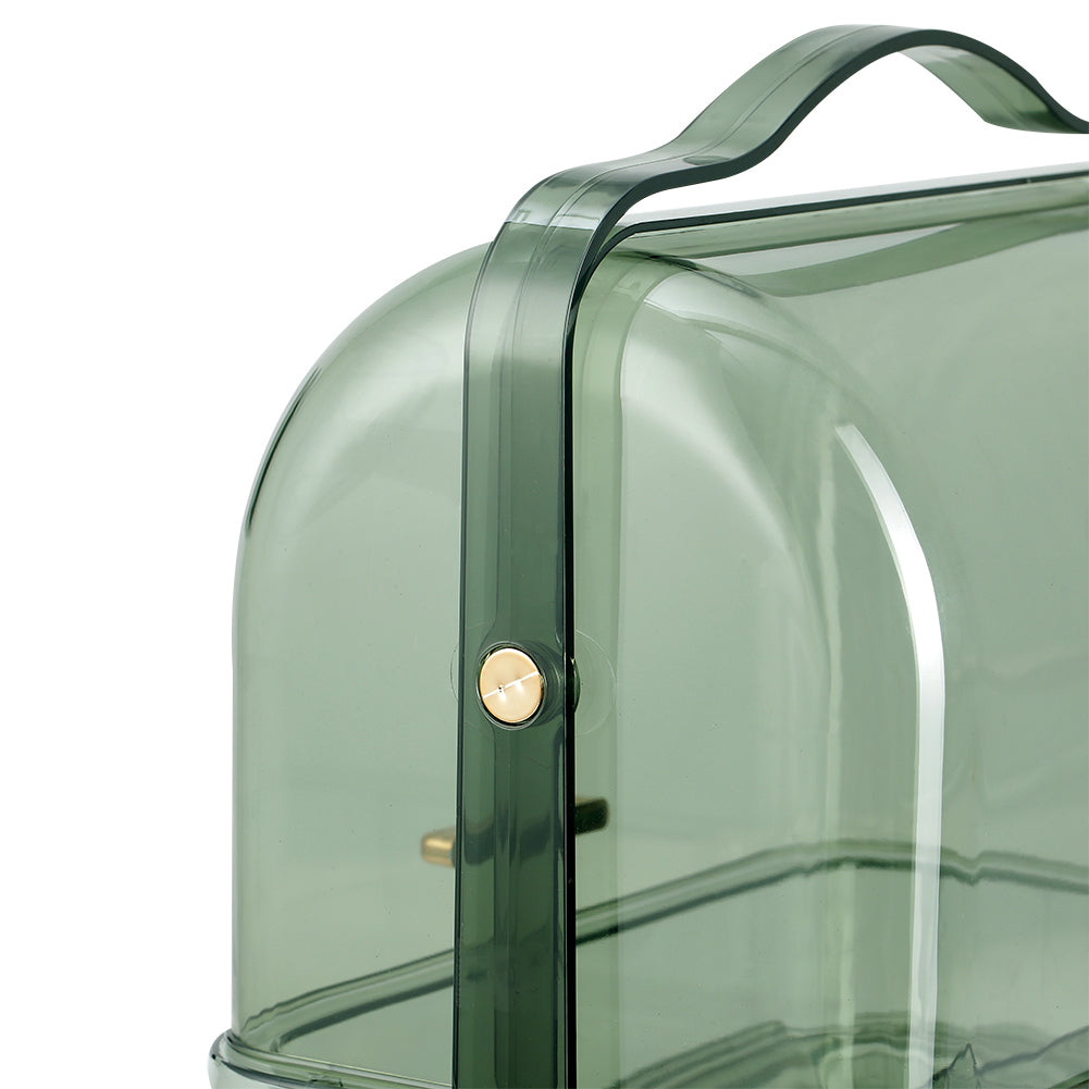 Portable Dustproof Cosmetic Lipstick Skincare Storage Organizer