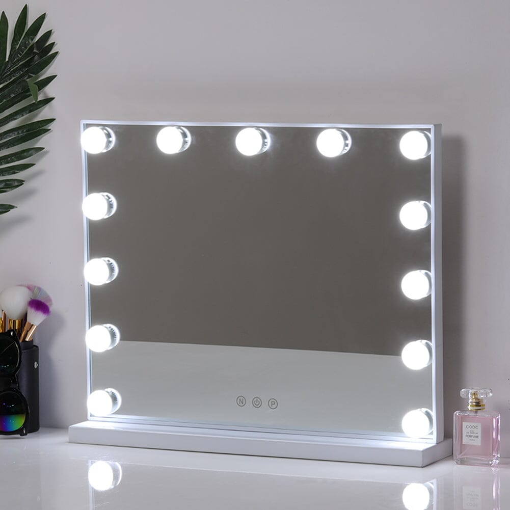 52cm W Fashion Vanity Hollywood Mirror with LED Light & Touch Dimmable Bulb