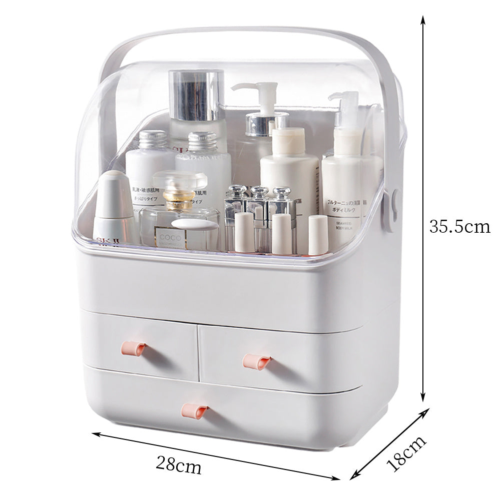 Multifunctional Waterproof Cosmetic Skincare Storage Organizer