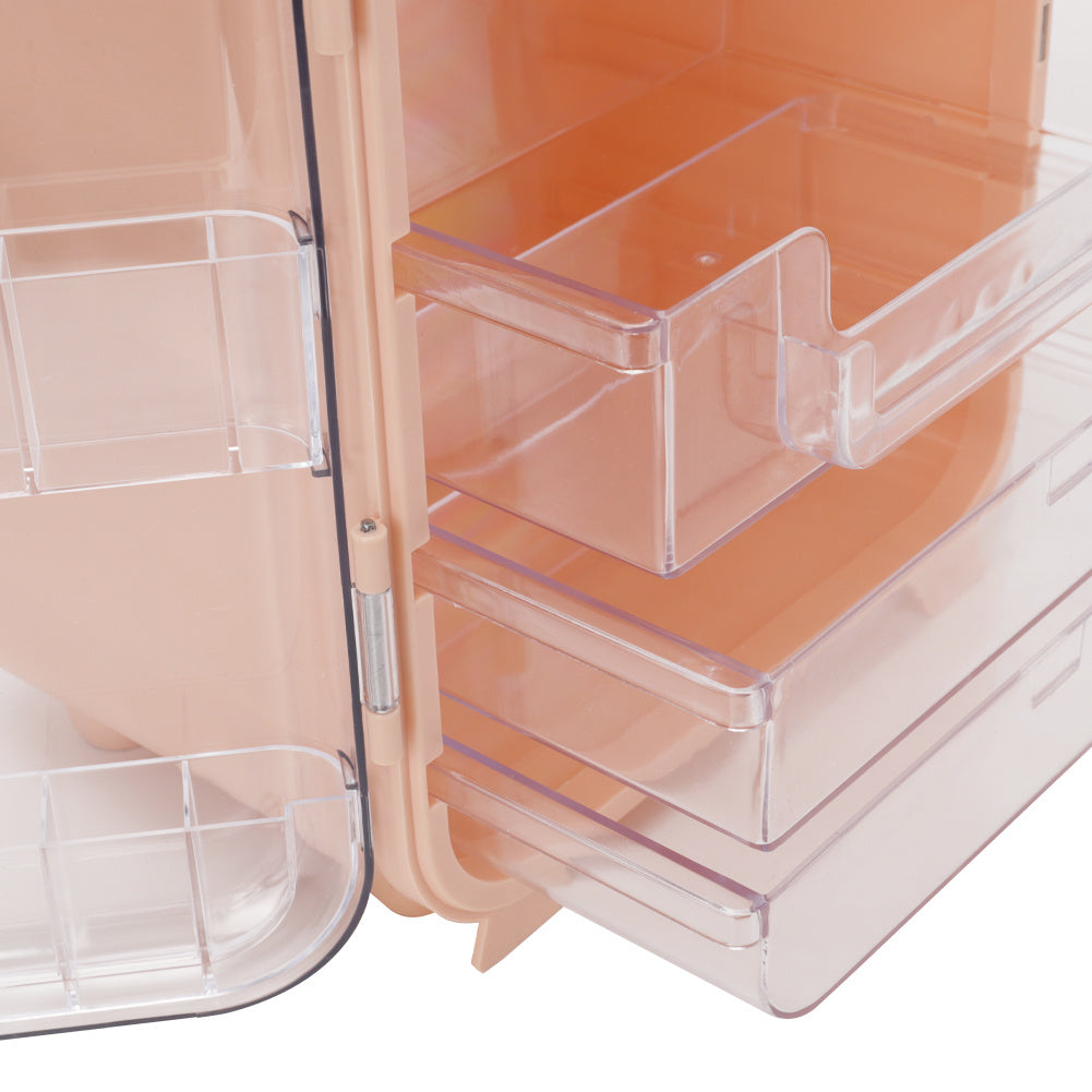 Large Capacity Makeup Organizer with Mirror