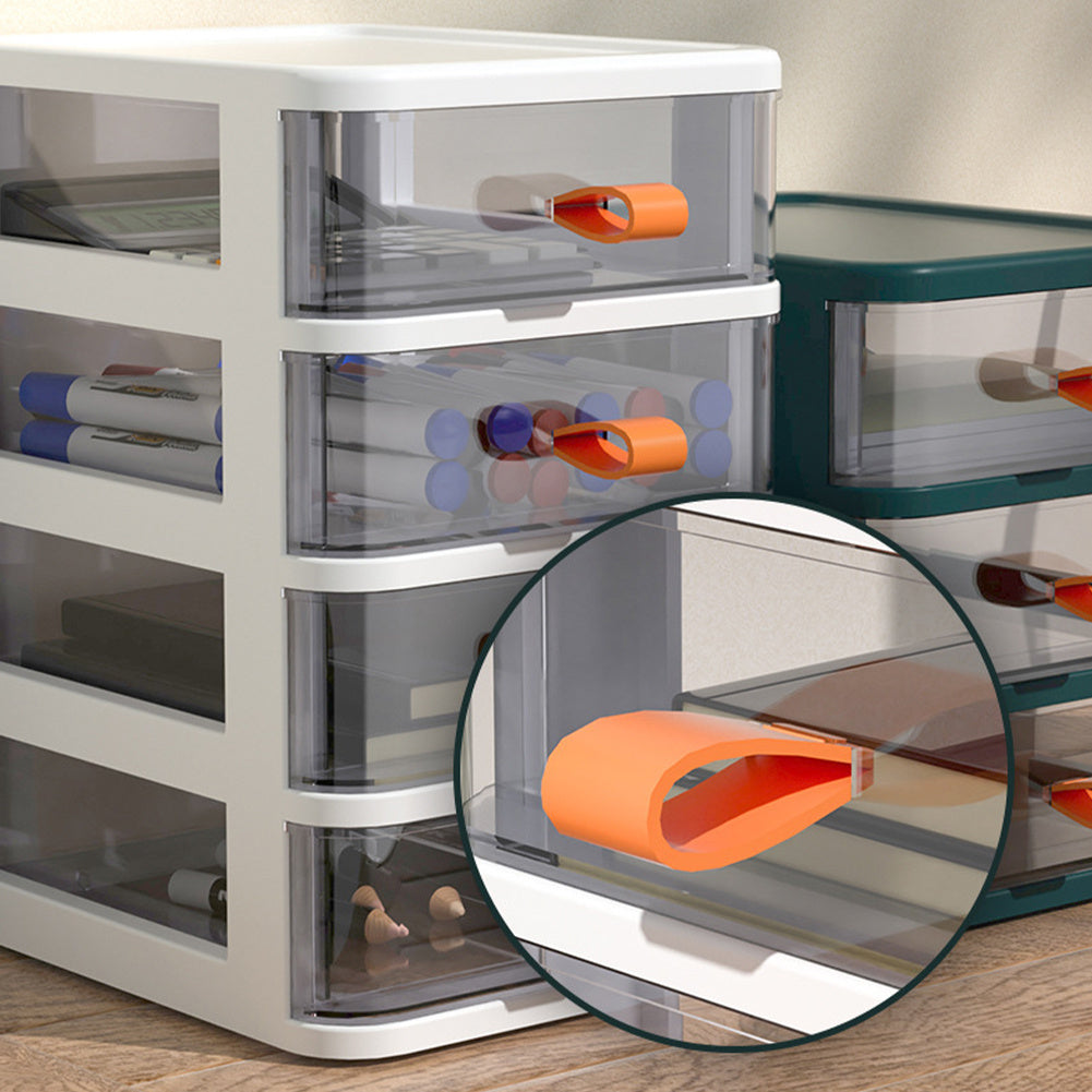 Transparent Stationery Cosmetic Storage Box