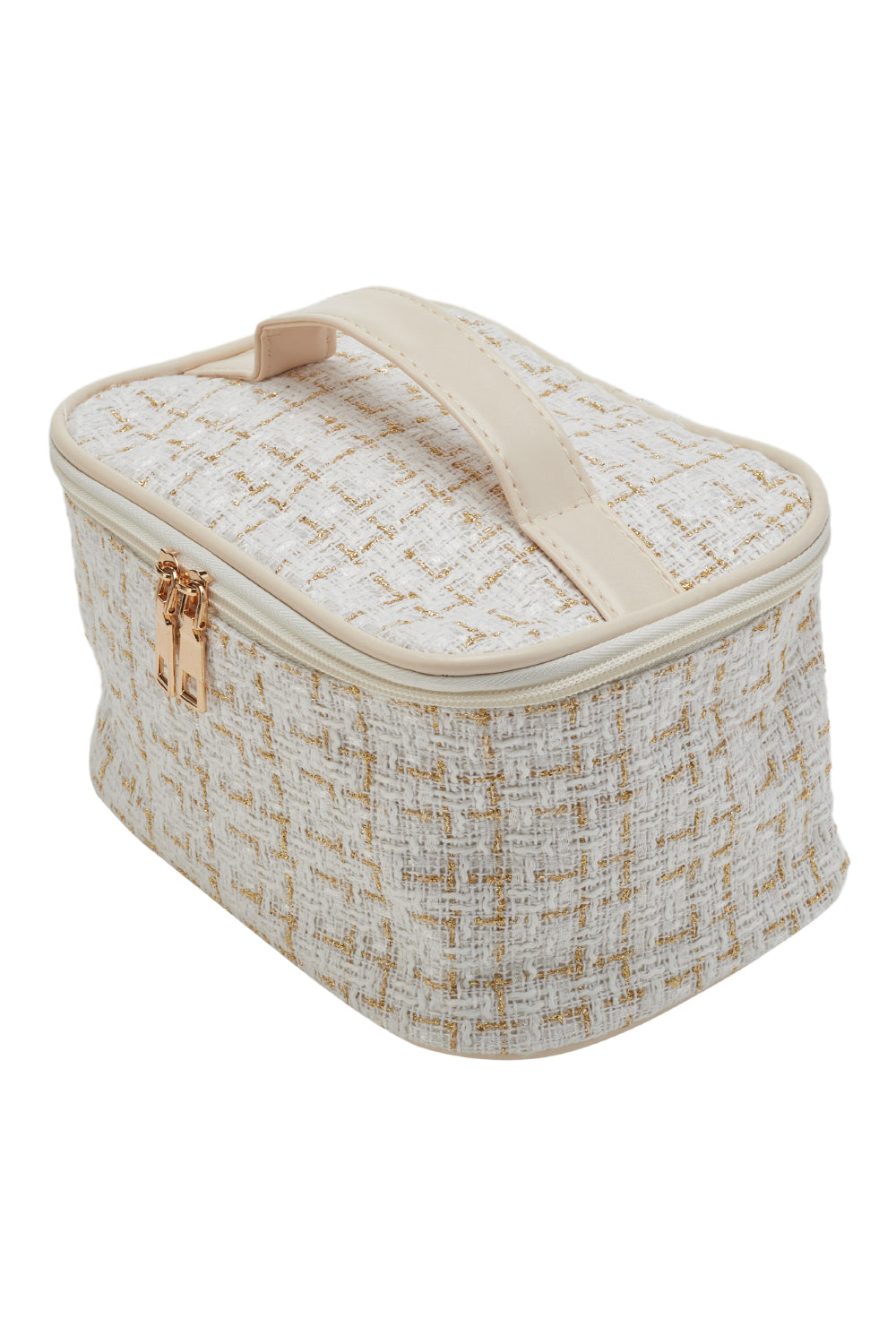 Luxurious Makeup Toiletry Storage Bag with Zipper