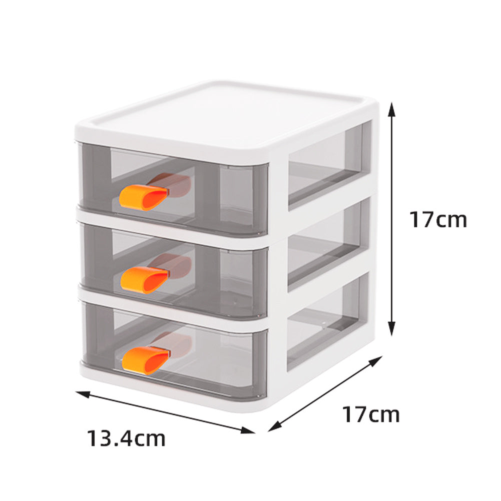 Transparent Stationery Cosmetic Storage Box