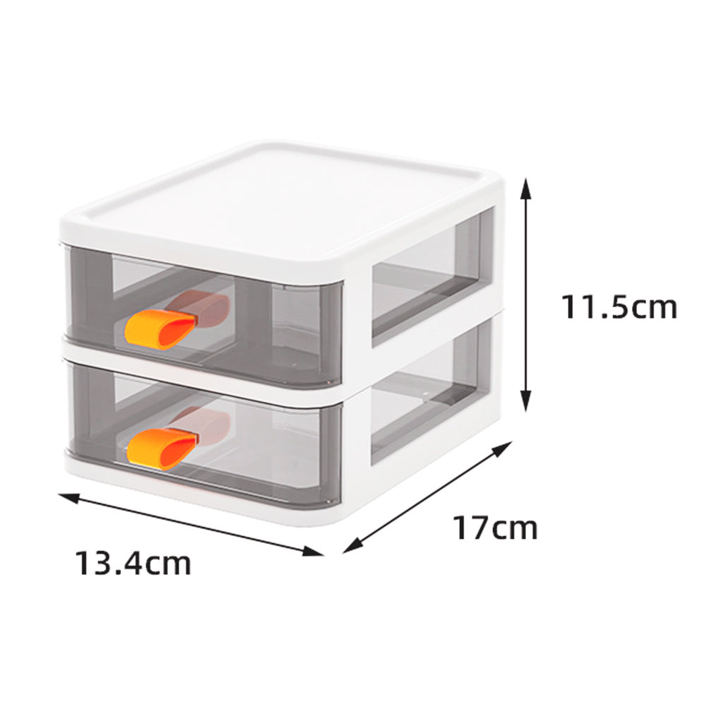 Transparent Stationery Cosmetic Storage Box